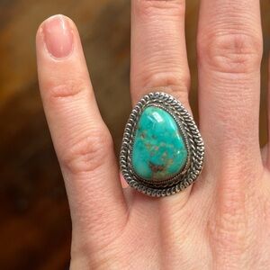 Vintage Navajo Turquoise Ring
